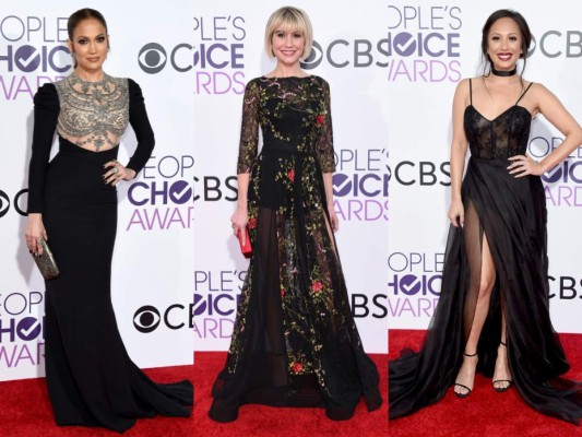 Las mejores vestidas de la 43 edición de los Peoples Choice Awards 2016