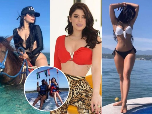 Ella es Marian Santos, cantante mexicana que recientemente estuvo de vacaciones en Roatán. La famosa intérprete de música pop coincidió en la isla hondureña con el delantero hondureño Alberth Elis, por lo que, sus seguidores comenzaron a especular sobre una posible relación. Aquí algunas fotos y datos de la mexicana. (Fotos: Instagram)