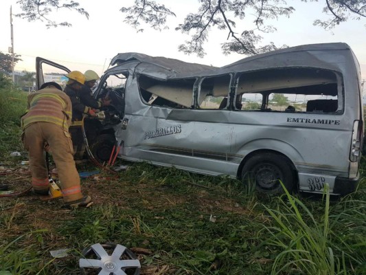 A tres suben los muertos por accidente al norte de Honduras