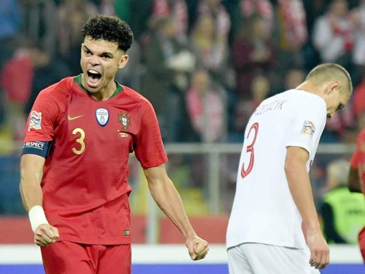 Portugal, sin Cristiano Ronaldo, derrota 3-2 a Polonia en Liga de Naciones