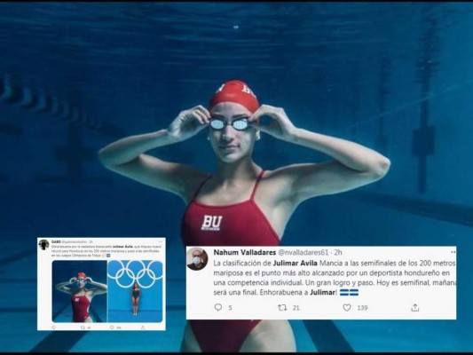 Hondureños reaccionan orgullosos por la clasificación de Julimar a semifinales de los JJ OO