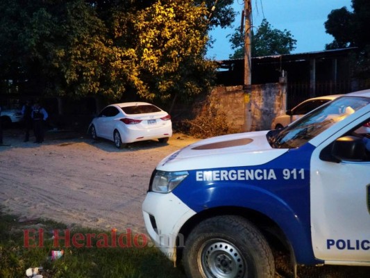 FOTOS: La escena donde mataron a presunto pandillero en San Pedro Sula