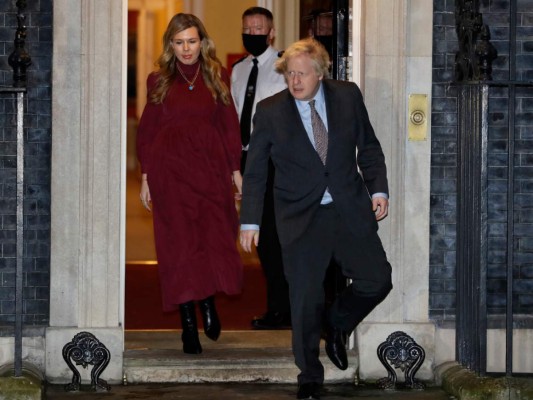 La esposa de Boris Johnson está embarazada de nuevo