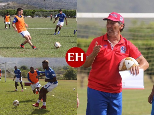 FOTOS: Así transcurrió el entrenamiento de Olimpia en Amarateca