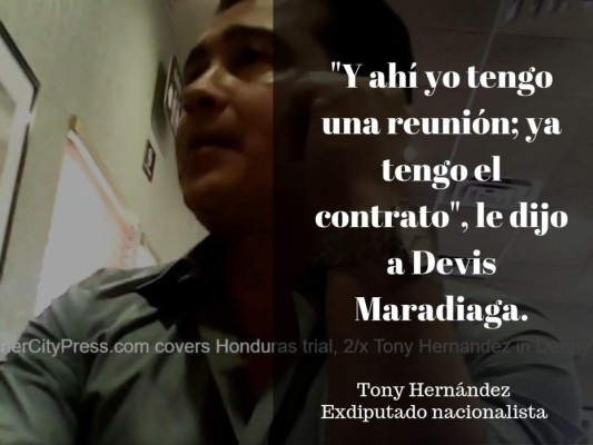 10 frases de la conversación entre Tony Hernández y el exjefe de Los Cachiros