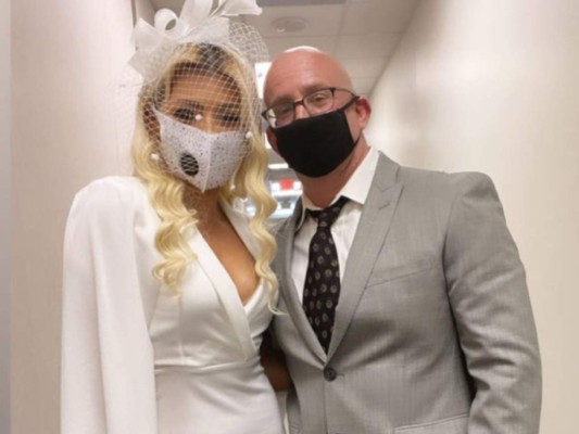 Presentadora hondureña Debbie Bertrand se casa en Estados Unidos&nbsp;&nbsp;