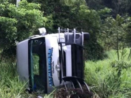 15 personas heridas en accidente de rapidito en Ceibita, Santa Bárbara&nbsp;&nbsp;