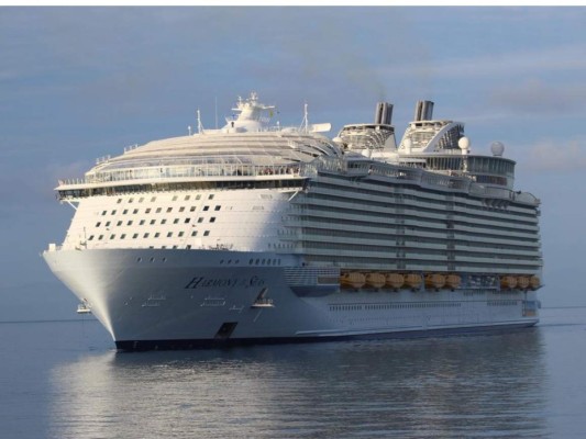 Llega a Honduras el crucero Harmony of the Seas, el segundo más grande del mundo
