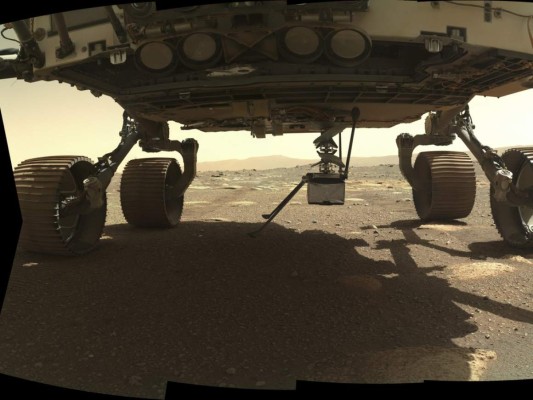Helicóptero Ingenuity de la NASA ya está en Marte