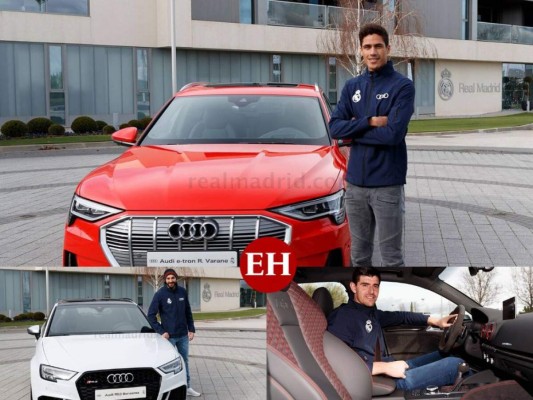 FOTOS: Así son los lujosos carros que Audi regaló a jugadores del Real Madrid