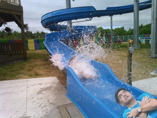 Diego Maradona es víctima de memes por su celebración en el triunfo de Argentina