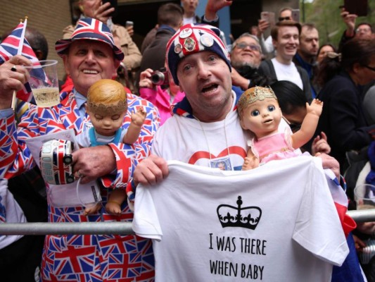 Kate Middleton, esposa del príncipe Guillermo, da a luz a su tercer hijo&nbsp;