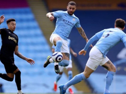 Manchester City derrota a West Ham y encadena 20 victorias seguidas&nbsp;&nbsp;