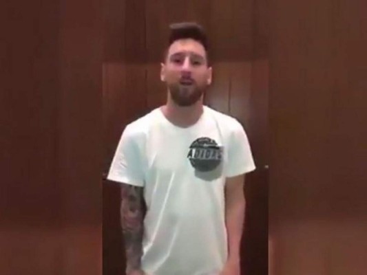 Video: El mensaje esperanzador de Leo Messi a niño que sobrevivió al derrumbe de la escuela Rébsamen