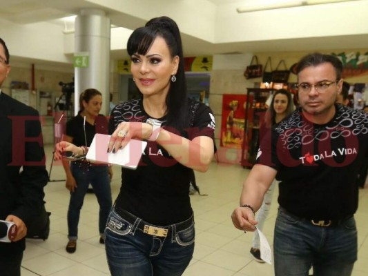 Maribel Guardia llega a Honduras a apoyar la Teletón
