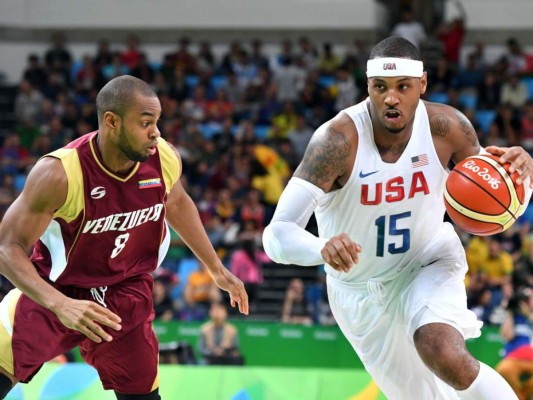 Carmelo Anthony en busca del primer triple oro olímpico de baloncesto