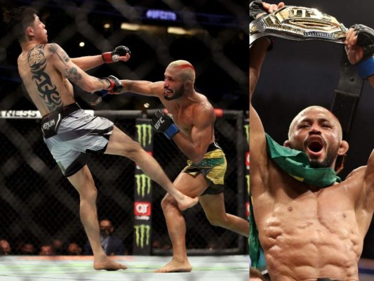Luchador brasileño Figueiredo arrebata al mexicano Moreno su título de UFC  