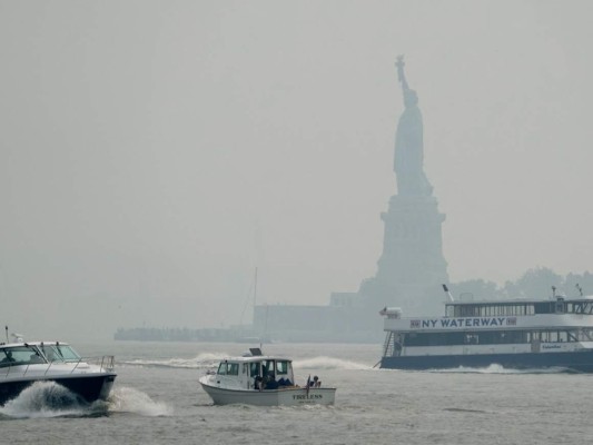 Nueva York en alerta de contaminación por humo de incendios