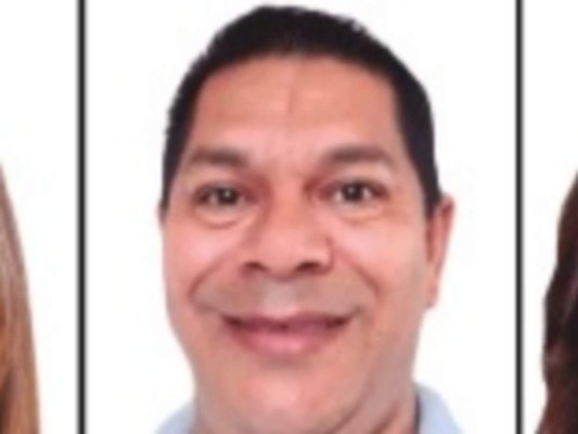 Rostros de precandidatos liberales que buscan convertirse en diputados de Francisco Morazán
