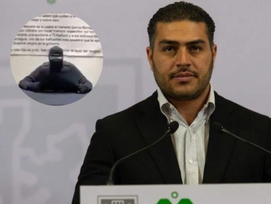 VIDEO: Encapuchados amenazan a Omar Harfuch, secretario de Seguridad de México