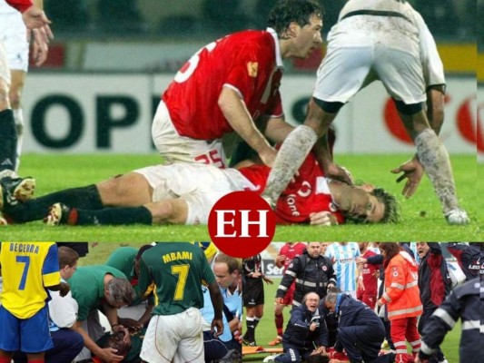 Las diez muertes más impactantes del mundo ocurridas en un campo de fútbol (FOTOS)