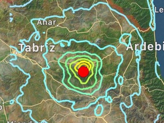Sismo deja tres muertos y 20 heridos en el noroeste de Irán&nbsp;