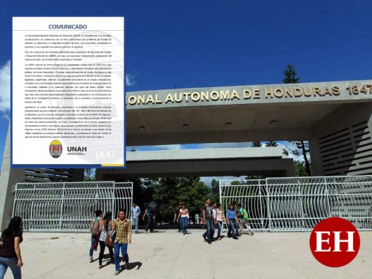 UNAH interpondrá acciones judiciales contra las ZEDE para que sean declaradas inconstitucionales