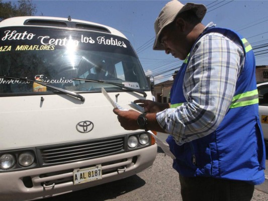 Decomisan 33 unidades del transporte de la capital