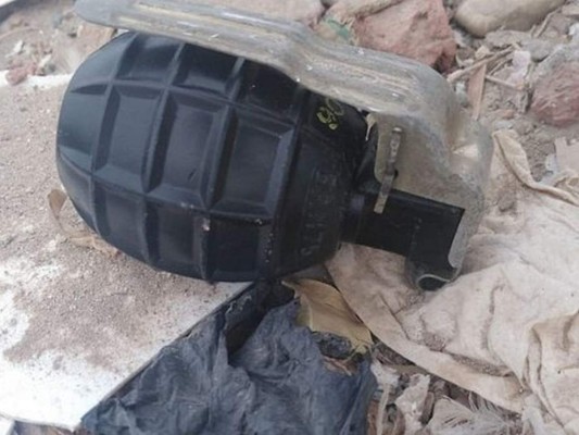 Hombre halla en un río una granada de la Guerra Mundial&nbsp;