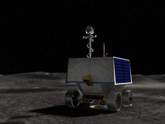 En busca de hielo: La NASA enviará un robot al polo sur de la Luna