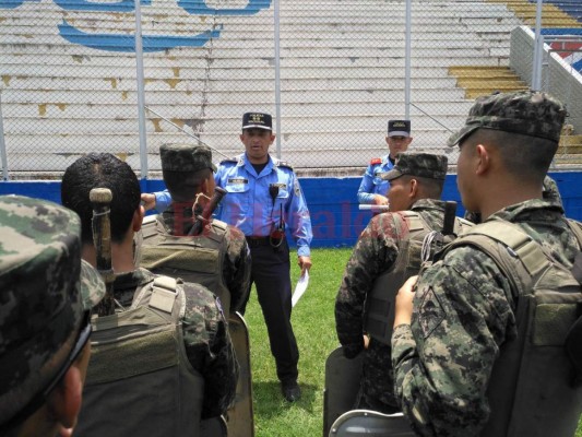 Policías y militares resguardarán el clásico capitalino Olimpia vs Motagua