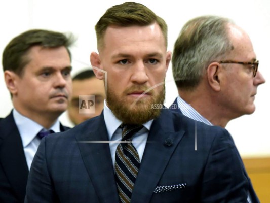 Conor McGregor se presenta ante corte por caso de trifulca en Nueva York&nbsp;&nbsp;