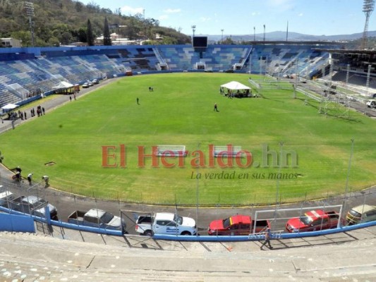 Así luce el Nacional con la instalación de un mega escenario para la toma de posesión  