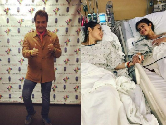 'El Cucuy” habla sobre el trasplante que su hija, Francia Raisa, donó a Selena Gómez