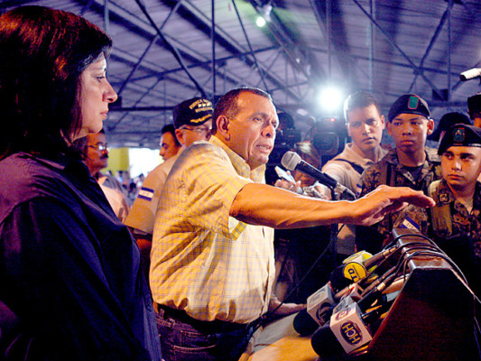 'Pepe' Lobo promete seguridad en San Pedro Sula