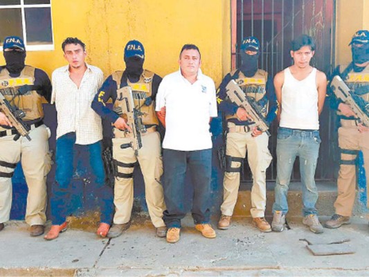 Capturan a tres extorsionadores en Choluteca