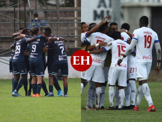 Olimpia se impone 2-1 ante Motagua en el Estadio Nacional