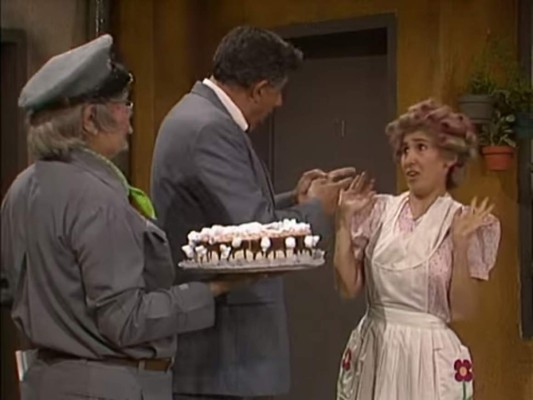 Fotos de Rubén Aguirre en su paso por Chespirito