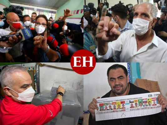 Así votaron los aspirantes a la presidencia de Honduras en las elecciones generales 2021