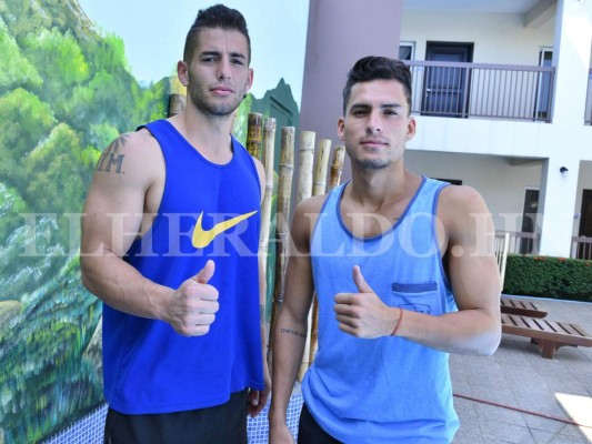 Kevin Hoyos y Francisco Ojeda están ansioso por debutar con el Vida ﻿&nbsp;&nbsp;