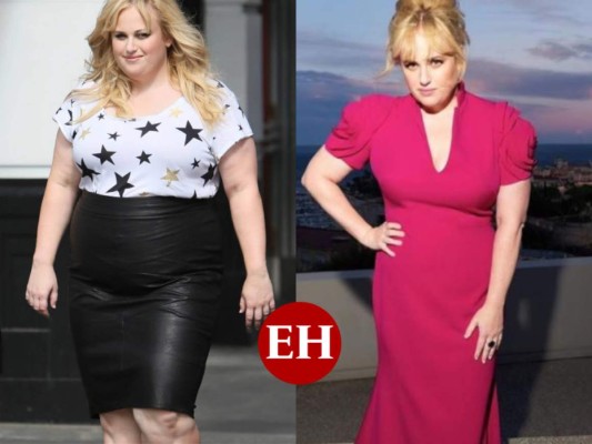 EN FOTOS: El impactante cambio físico de la actriz Rebel Wilson