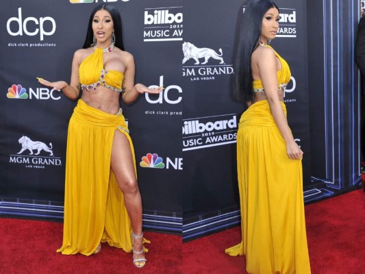 Con extravagante vestido llega Cardi B a los Billboard Music Awards 2019&nbsp;&nbsp;