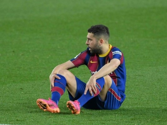 Jordi Alba da positivo al covid&nbsp;&nbsp;