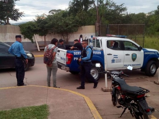 Capturan a tres estudiantes con supuesta marihuana en la UNAH