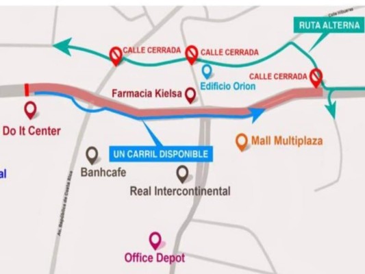 Este viernes 16 de abril cierran un tramo del bulevar Juan Pablo II