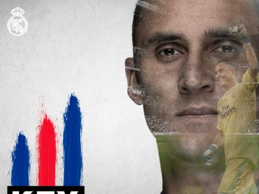 Real Madrid muestra su apoyo a Keylor Navas para el juego Costa Rica vs Honduras