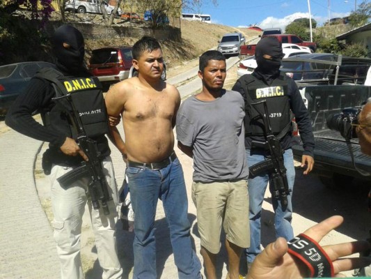 Caen dos sospechosos de masacres en la capital de Honduras
