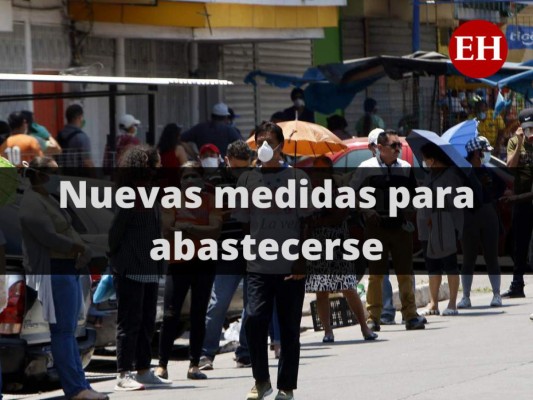 Estas son las medidas para abastecerse del 4 al 17 de mayo