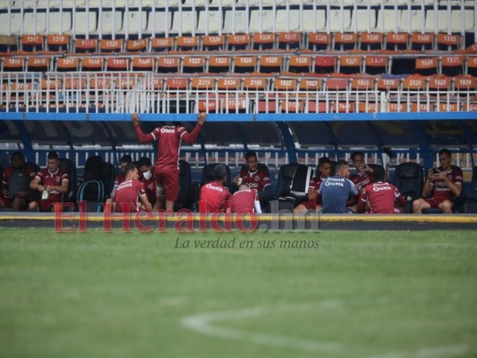 Motagua se prepara en el Estadio Nacional previo a la final de Concacaf contra Comunicaciones (Fotos)