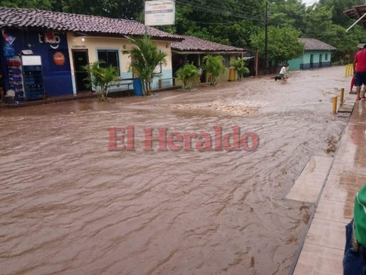 Lluvias están dejando estragos en la zona sur de Honduras